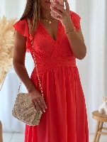 Robe Gabriella (corail)