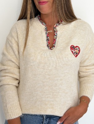 Pull Gaston (écru)