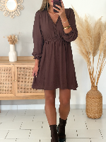 Robe Justine (chocolat)