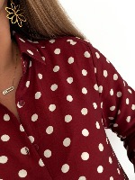 Robe Odessa (bordeaux)