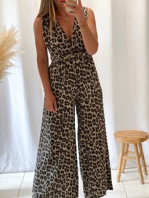 Combi pantalon Isys (léopard)