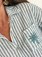 Chemise Palmyre (vert amande)