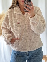 Veste polaire Aria (écrue) PRÉ COMMANDE (expédition vers le 21/01)