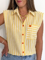 Blouse Olympe (jaune)