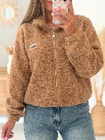 Veste polaire Aria (camel)