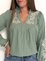 Blouse Indila (verte)