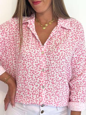 Chemise Alix (rose bébé)