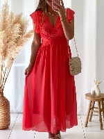 Robe Gabriella (corail)