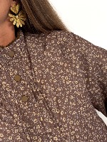 Veste réversible Adriana (marron)