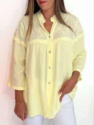 Chemise Elise  (jaune)