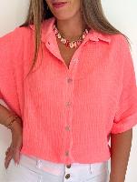 Chemise Sandy (corail)
