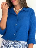 Chemise Olga (bleu)