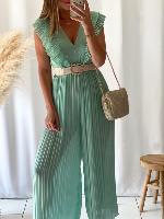Combi pantalon Giulia (vert d'eau)