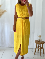 Robe Ornella (jaune)