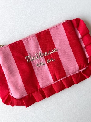 Pochette « Maitresse en or »