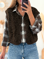 Gilet Timoty (chocolat)