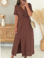Robe Héléna (chocolat)