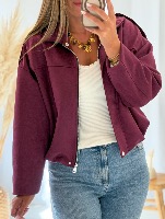 Veste Julia (burgendy)