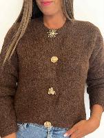 Gilet Tia (Chocolat)