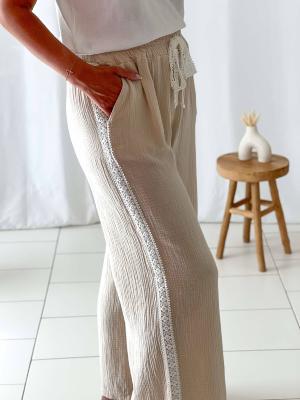 Pantalon Lino (beige)
