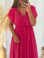 Robe Amelia (fuchsia)