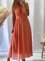 Robe Annabelle (Abricot)