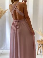 Robe Annabelle (rose poudré)