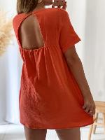 Robe Combi Ophélie (corail)