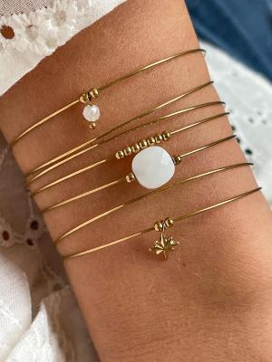 Bracelet semainier perle (blanc)
