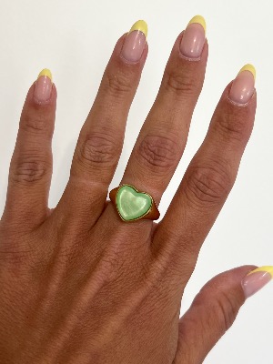 Bague Iris (vert) 