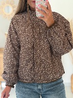 Veste réversible Adriana (marron)