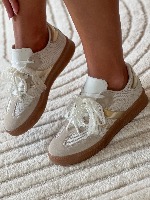 Baskets Elia (doré)