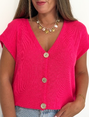 Gilet Noé (Fushia)