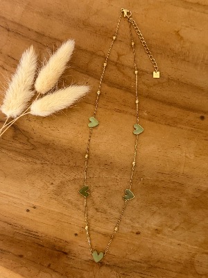 Collier Lilie (vert)