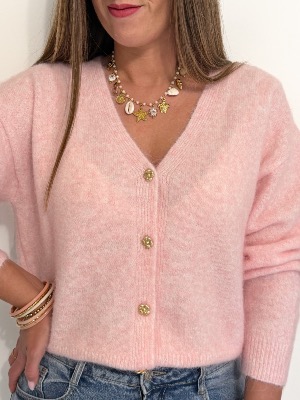 Gilet Placide (rose)