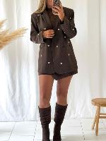 Blazer Alexis (chocolat)