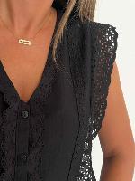 Blouse Mélanie (noire)