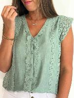 Blouse Mélanie (verte)