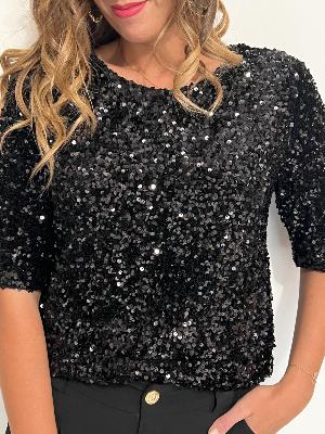 Blouse Angèle ( noire)