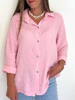 Chemise Olga (rose bébé)