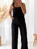 Combi pantalon Victoire (noire)