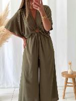 Combi pantalon Léa (kaki)