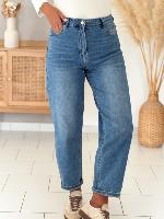 Jeans ballon pailleté Curtis (bleu)