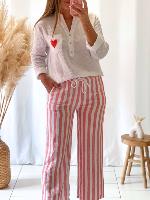 Pantalon Marin (corail)