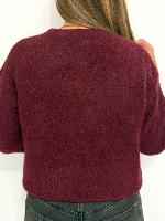 Pull Maxence  (bordeaux)