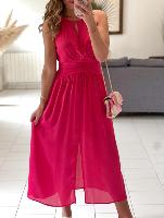 Robe Carolyn (fuchsia)