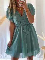 Robe Esmeralda (vert céladon)