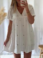 Robe combi Celeste (doré)