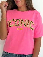 Tee shirt Vianney (rose fluo)