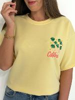 Tee shirt California (jaune)